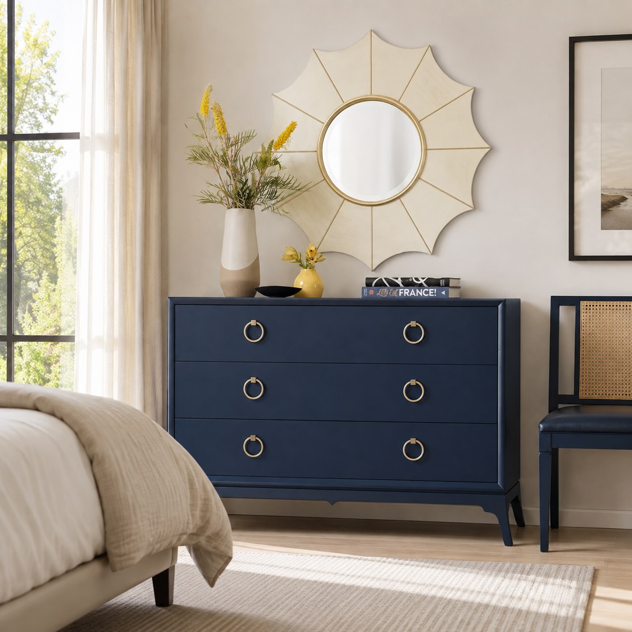 BENNETT 3 DRAWER DRESSER - Image 5