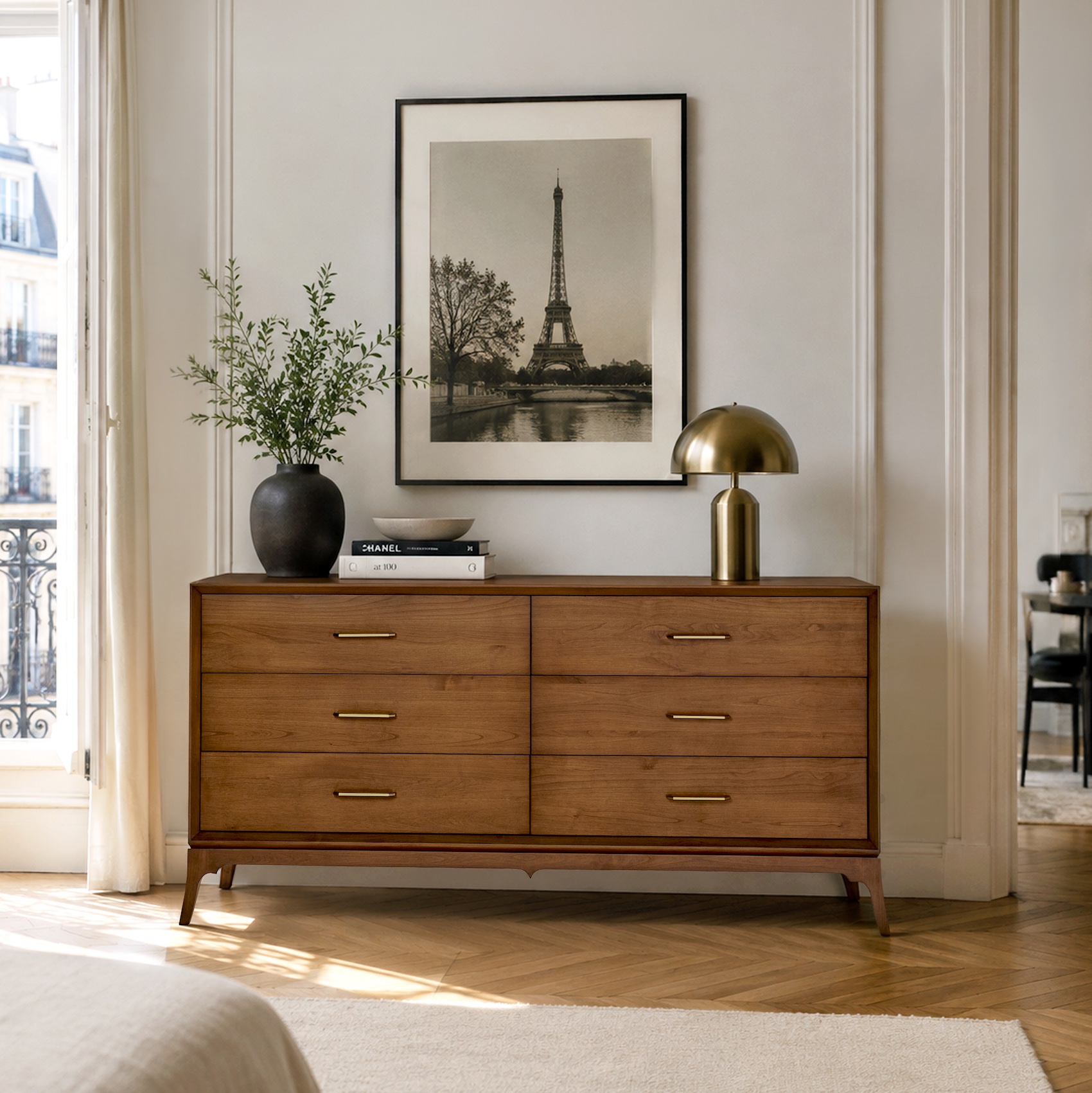BENNETT 6 DRAWER DRESSER - Image 8