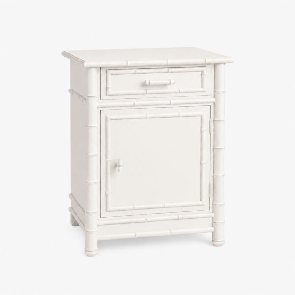 FAUX BAMBOO NIGHTSTAND