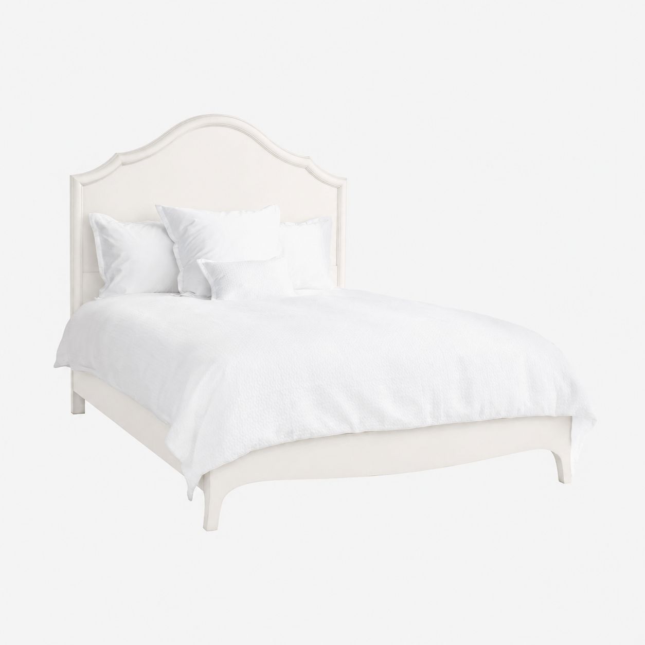 FIONA WOOD PANEL BED LUXE - Image 2