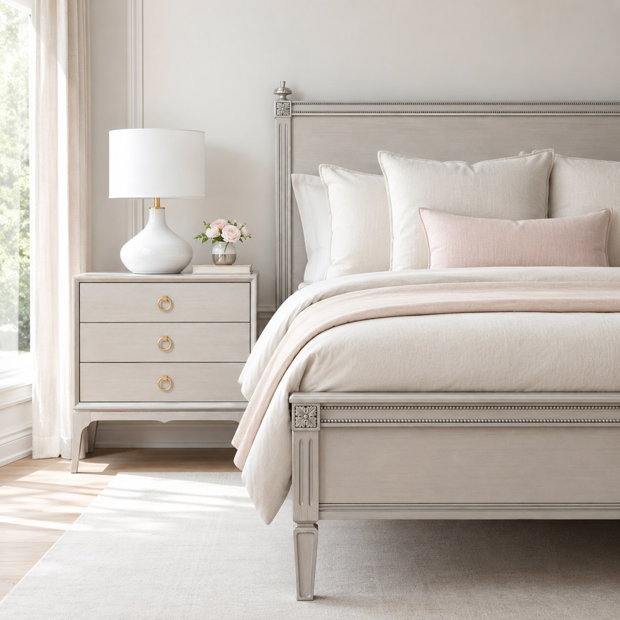 BENNETT 3 DRAWER NIGHTSTAND - Image 6