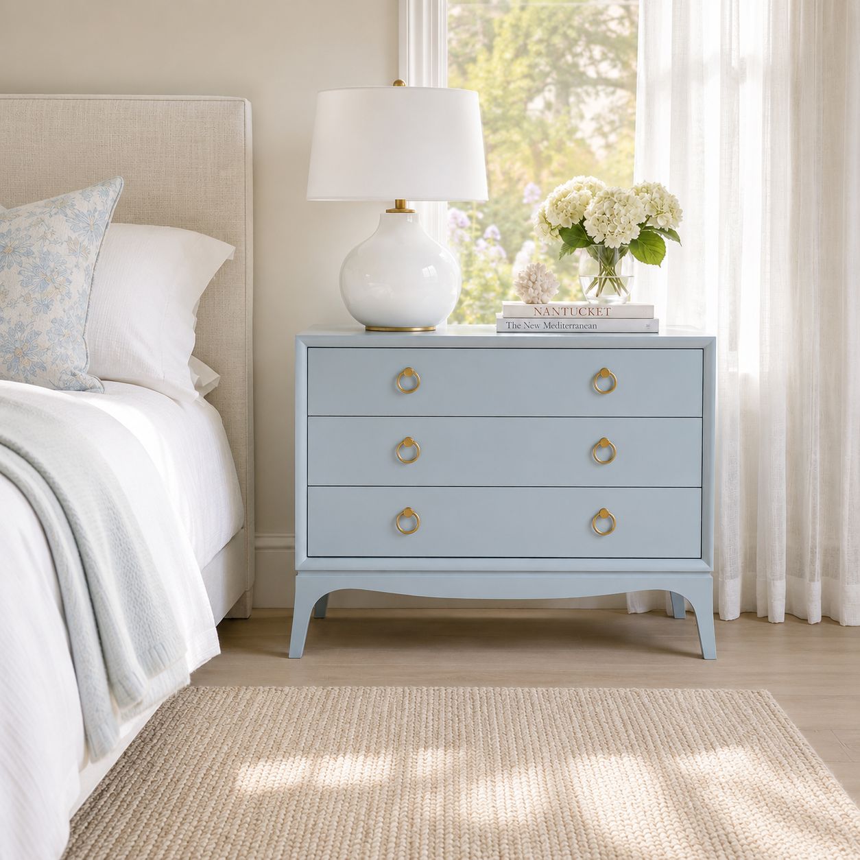 FIONA 3 DRAWER NIGHTSTAND - Image 8