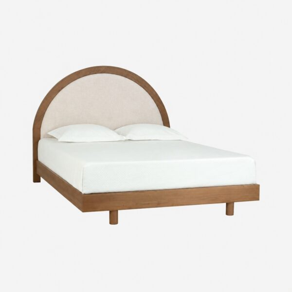 PHOEBE UPHOLSTERED PLATFORM BED