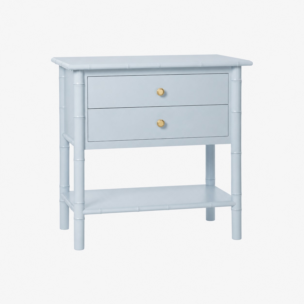 FLEMING 2 DRAWER SIDE TABLE - Image 2