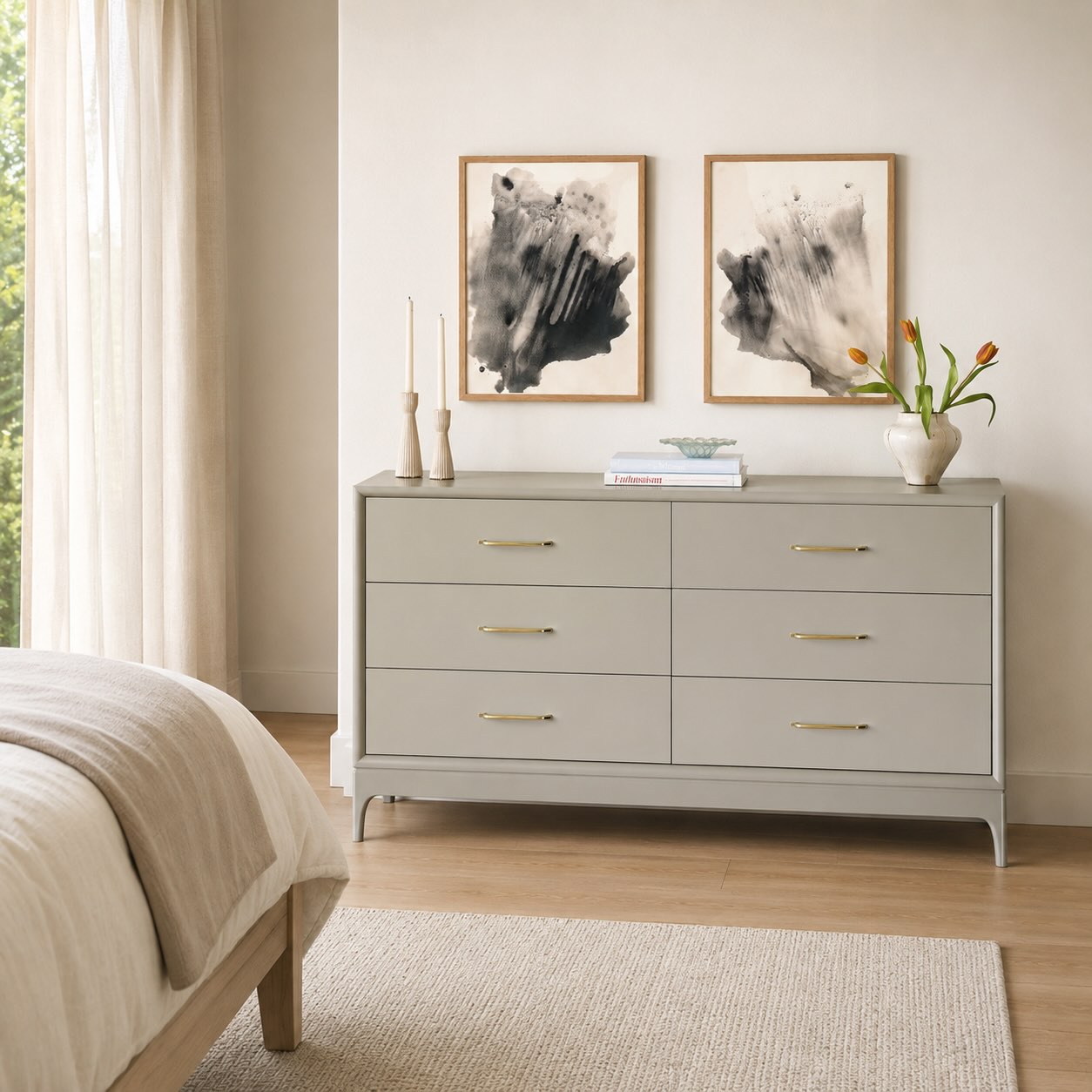 GRIFFIN 6 DRAWER DRESSER - Image 5